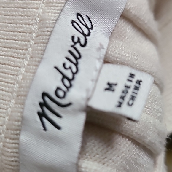 ☆ SOLD ☆ Madewell Polo Cardigan Size Medium - Picture 8 of 9